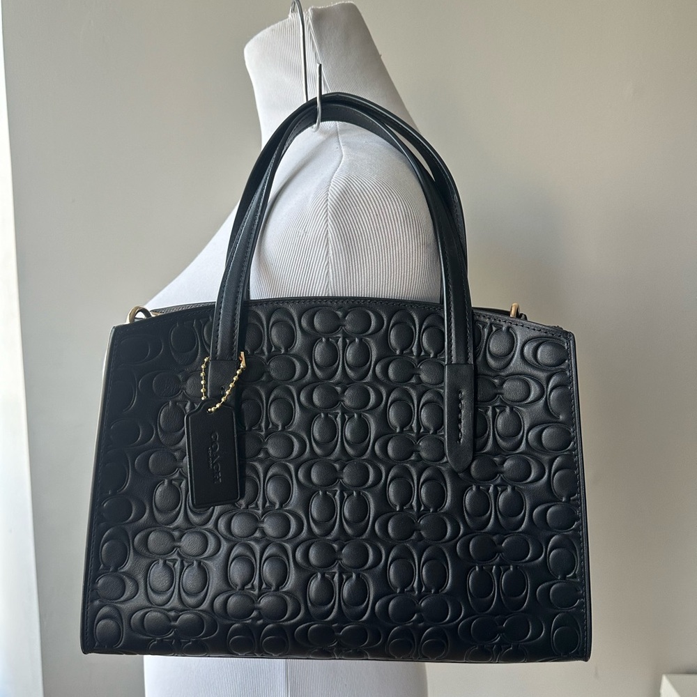 Coach Charlie Carry all Crossbody Deboss monogram